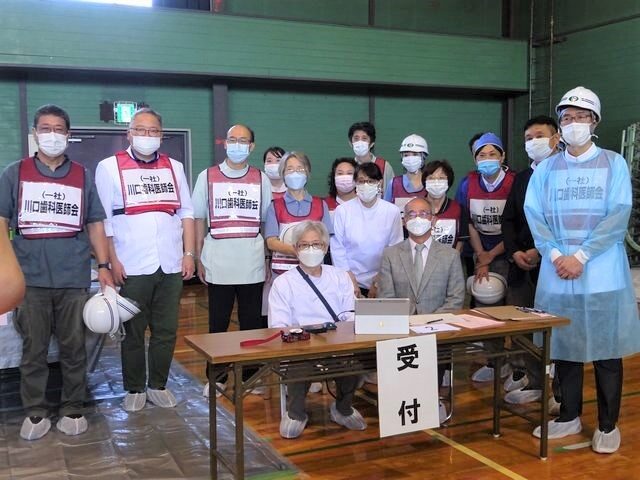 令和４年度川口市総合防災訓練〈身元確認訓練〉