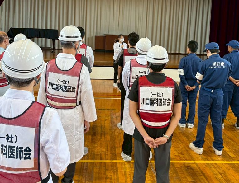 令和7年度川口市総合防災訓練（身元確認訓練）